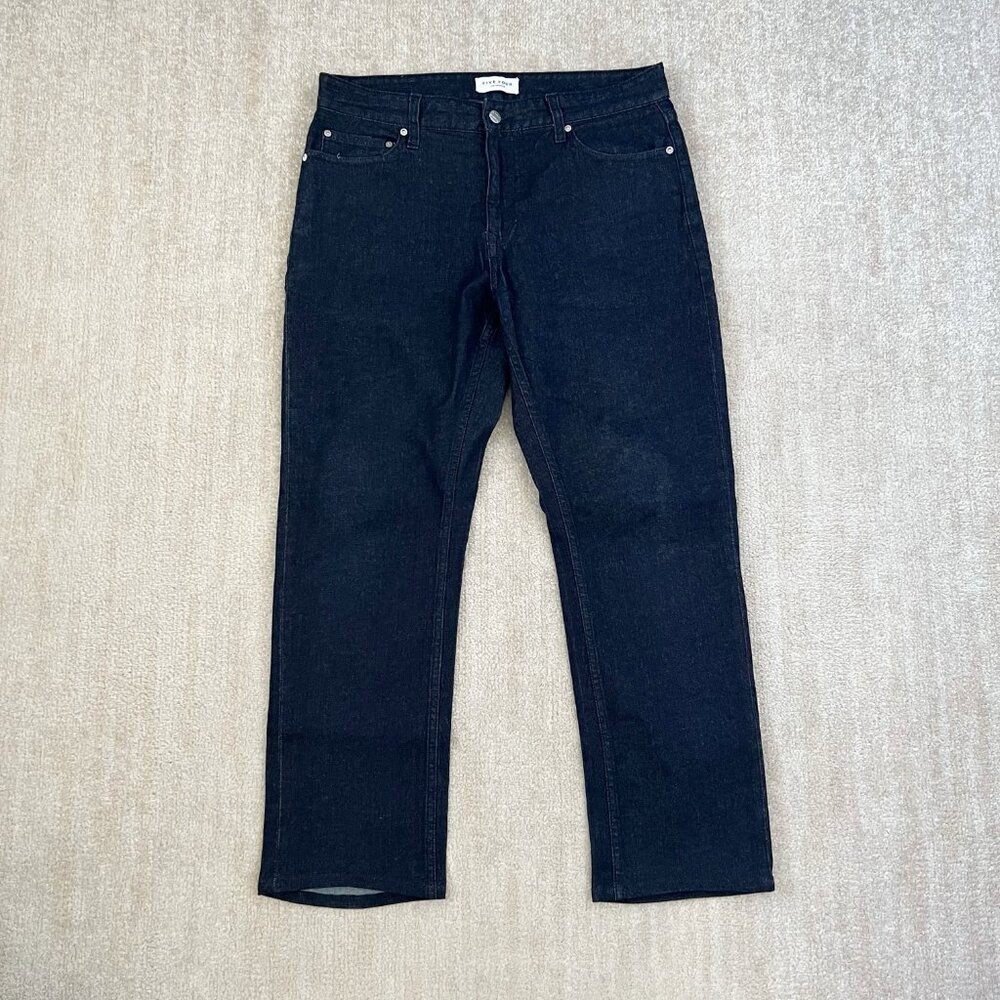 Five Four Leonel Straight Blue Dark Wash Jeans 33